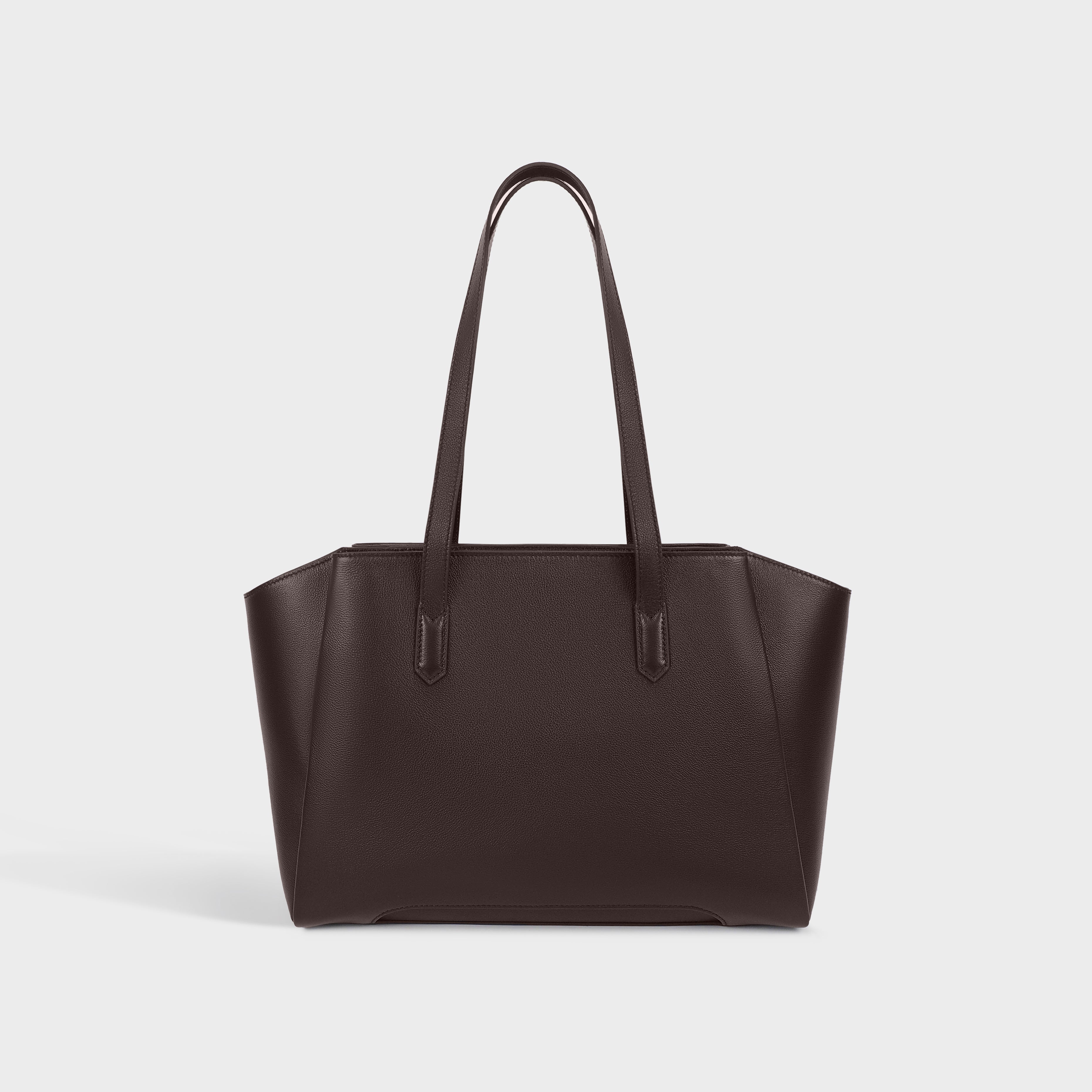 Agiki Classic Black: Organized Leather Convertible Work Bag – AGIKI