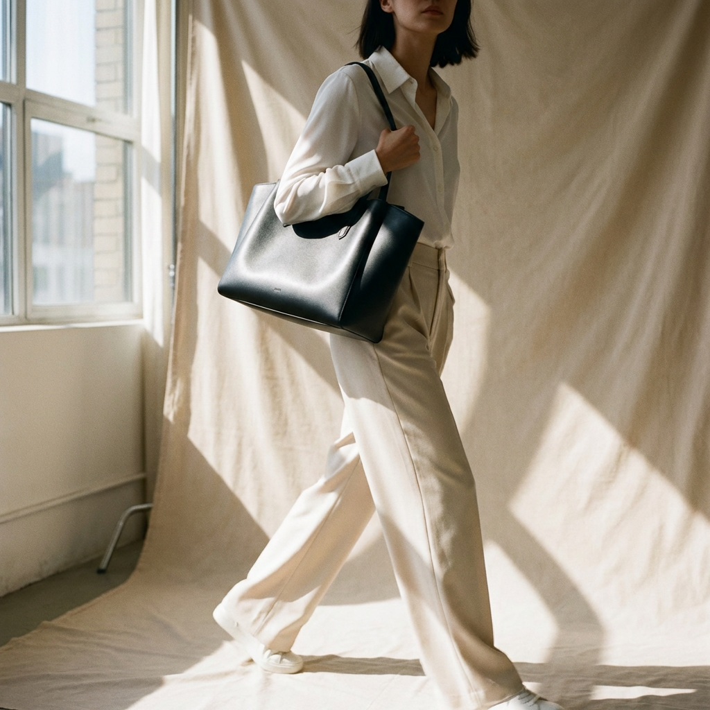 EMMA STRUCTURED TOTE BAG