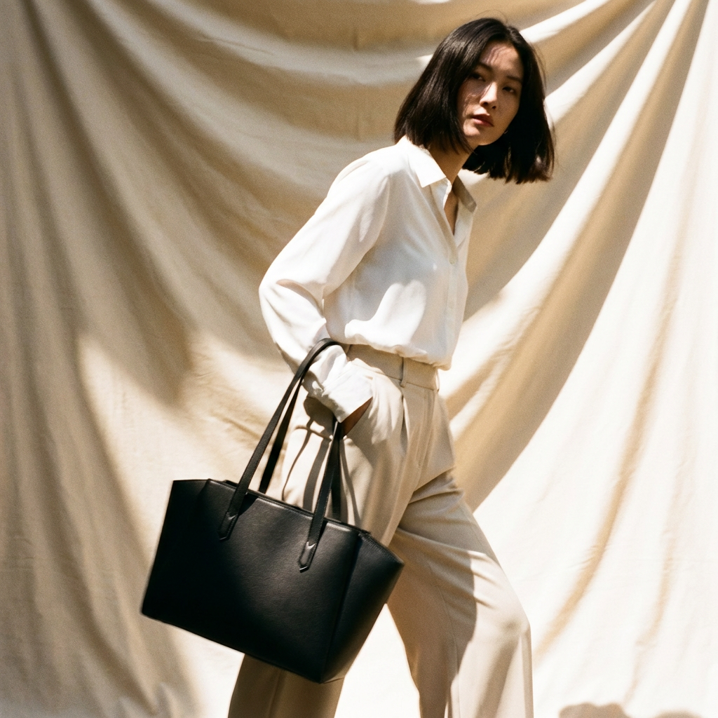 EMMA STRUCTURED TOTE BAG
